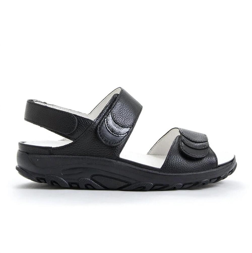 NEW WALDLAUFER women's willow backstrap sandal in black